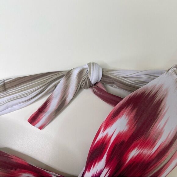 Carmen Marc Valvo Small Large Swim Set 2 Piece Swimwear Bandeau Bikini Bottoms - Picture 7 of 12